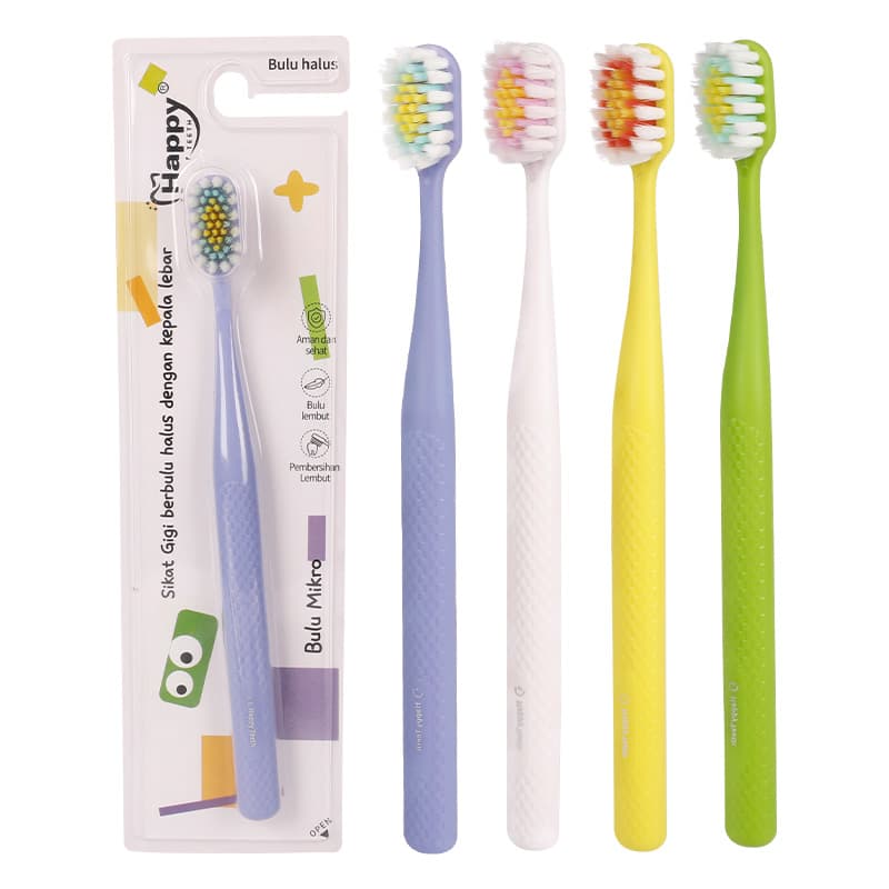 YN03 Triple Bristle Grinding Point Toothbrush